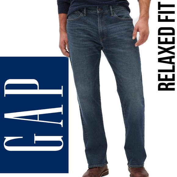 GAP Other - Gap Men’s Relaxed Fit Denim Blue Jeans 30x30